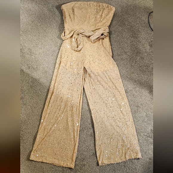 She & Sky sequined jumpsuit - Picture 2 of 5